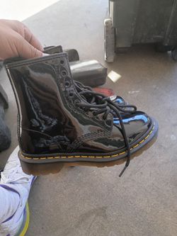 With soles bouncing boots