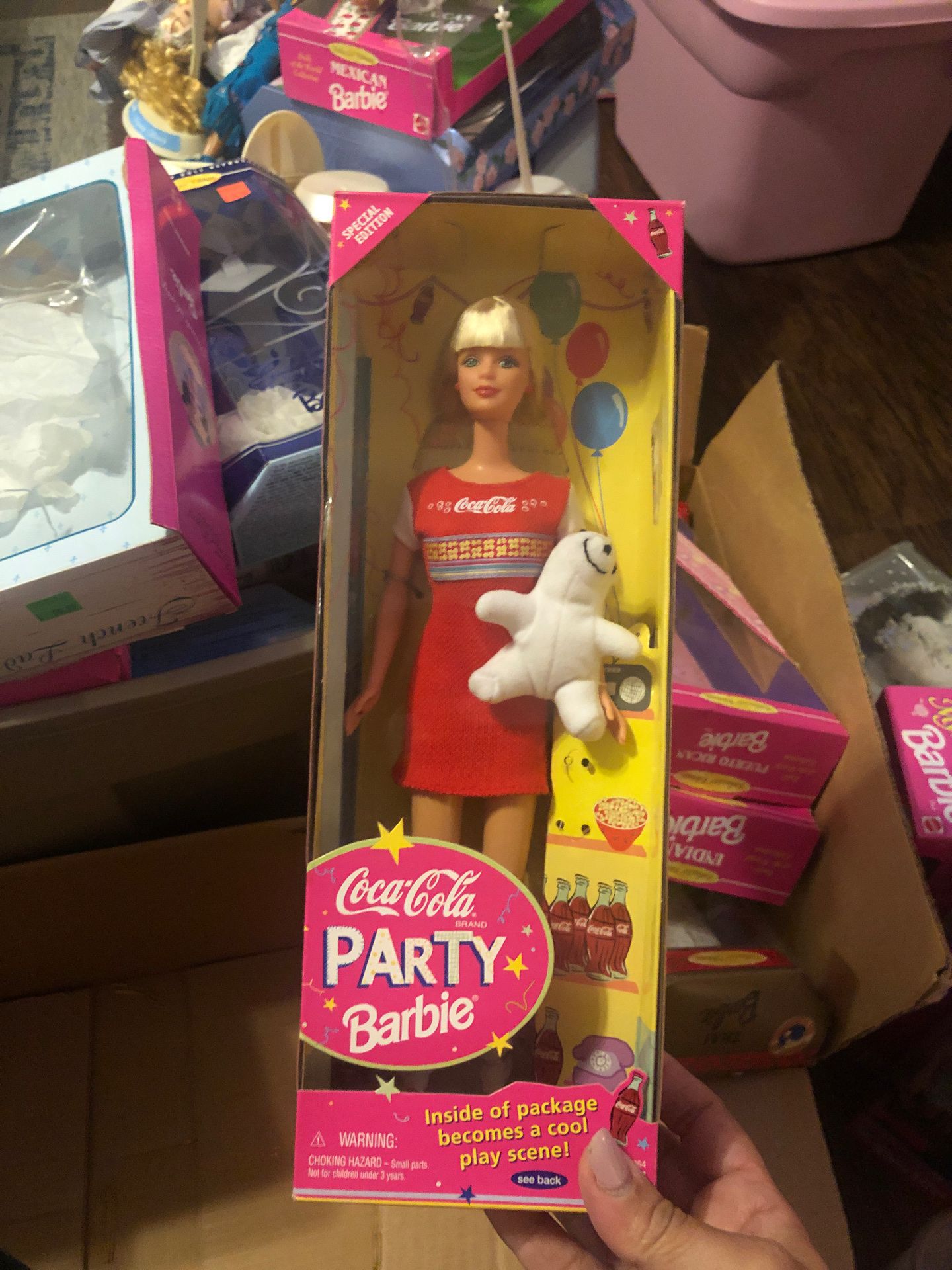 Coca Cola Party Barbie collector’s doll