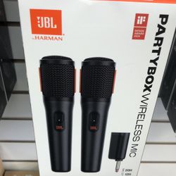 JBL Partybox 2-Person Wireless Mic