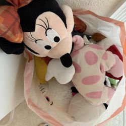 A Bag Of Stuffed Animals 