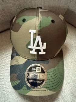 Dodgers camo cap (new without tag)