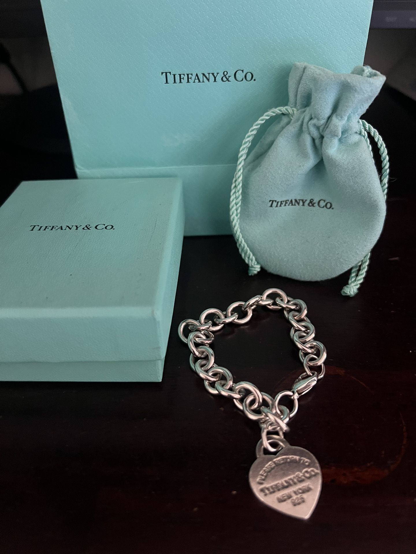 Return To Tiffany Heart Tag Bracelet