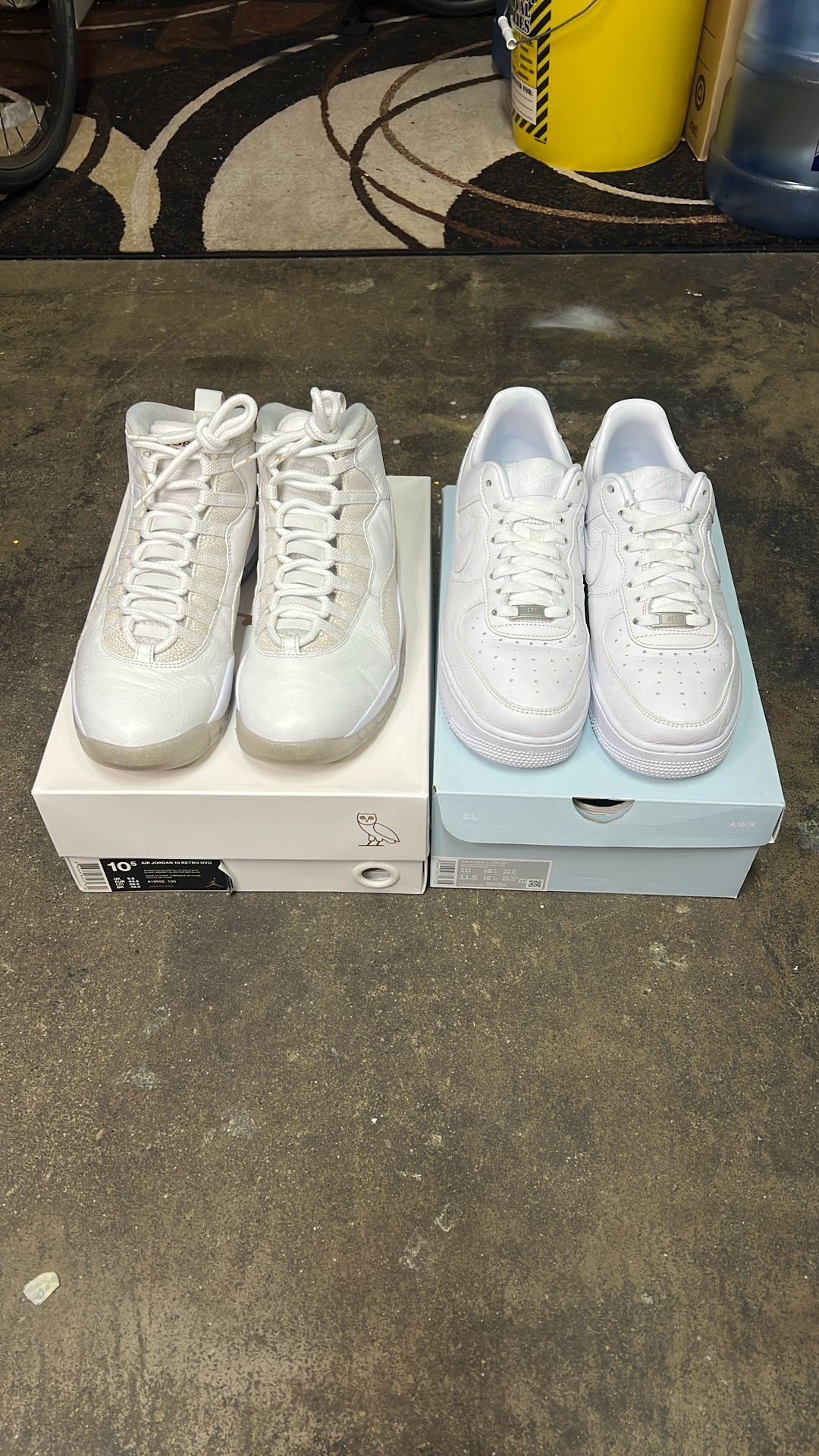 Jordan 10 Ovo Af1 Drake