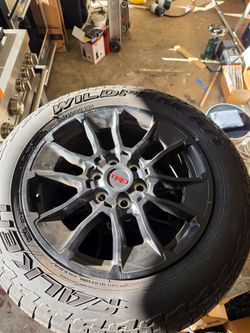 TRD Tires with Falken Wildpeak Tire 265/60R20