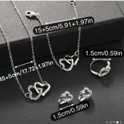4pc Necklace Set