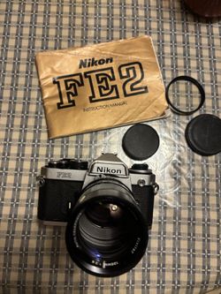 Nikon FE2 35mm film SLR camera