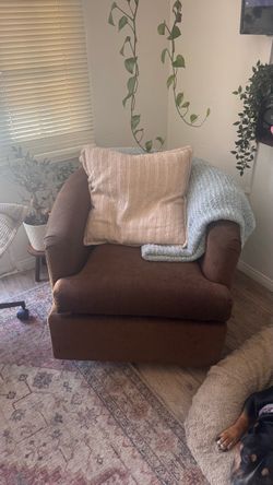 Brown Rocking Chair
