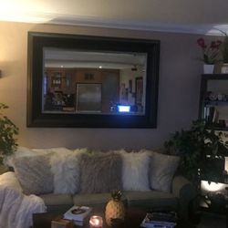 Pottery Barn 83’’ Slipcovered Sofa, Chair & Ottomon