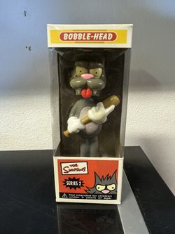 Itchy And Scratchy Bobblehead The Simpsons Collectible 