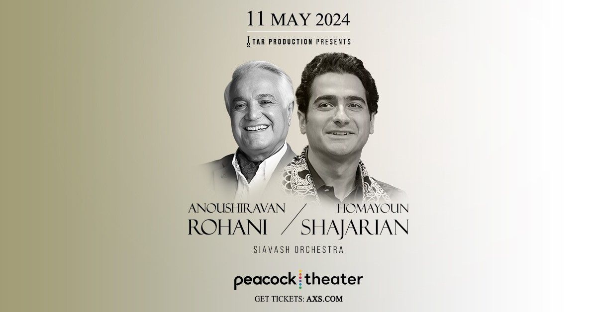 Homayoun Shajarian May 11 (Sold out)