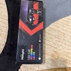 Car interior led light up rgb