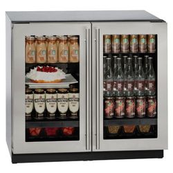 U-Line 3036RRGLS-00B Undercounter Refrigerator