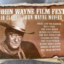 10 Classic Movies John Wayne Film Fest  Classics 