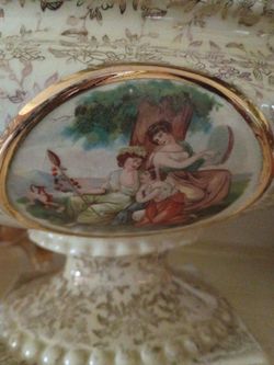 Empire Ware England Pedestal Dish