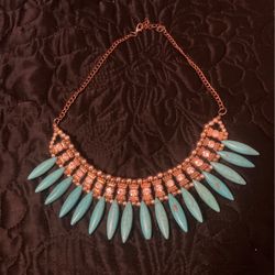 Turquoise Statement Necklace