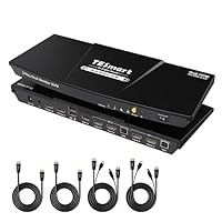 Dual Monitor 4k HDMI 2 Input KVM Switch