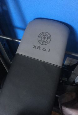 Golds gym car 6.1 bench press set