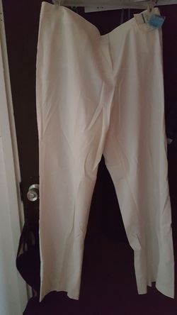 Brand new off white slacks size 16 from Target with tags. Never been used