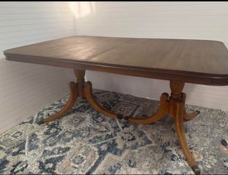 Table and chairs