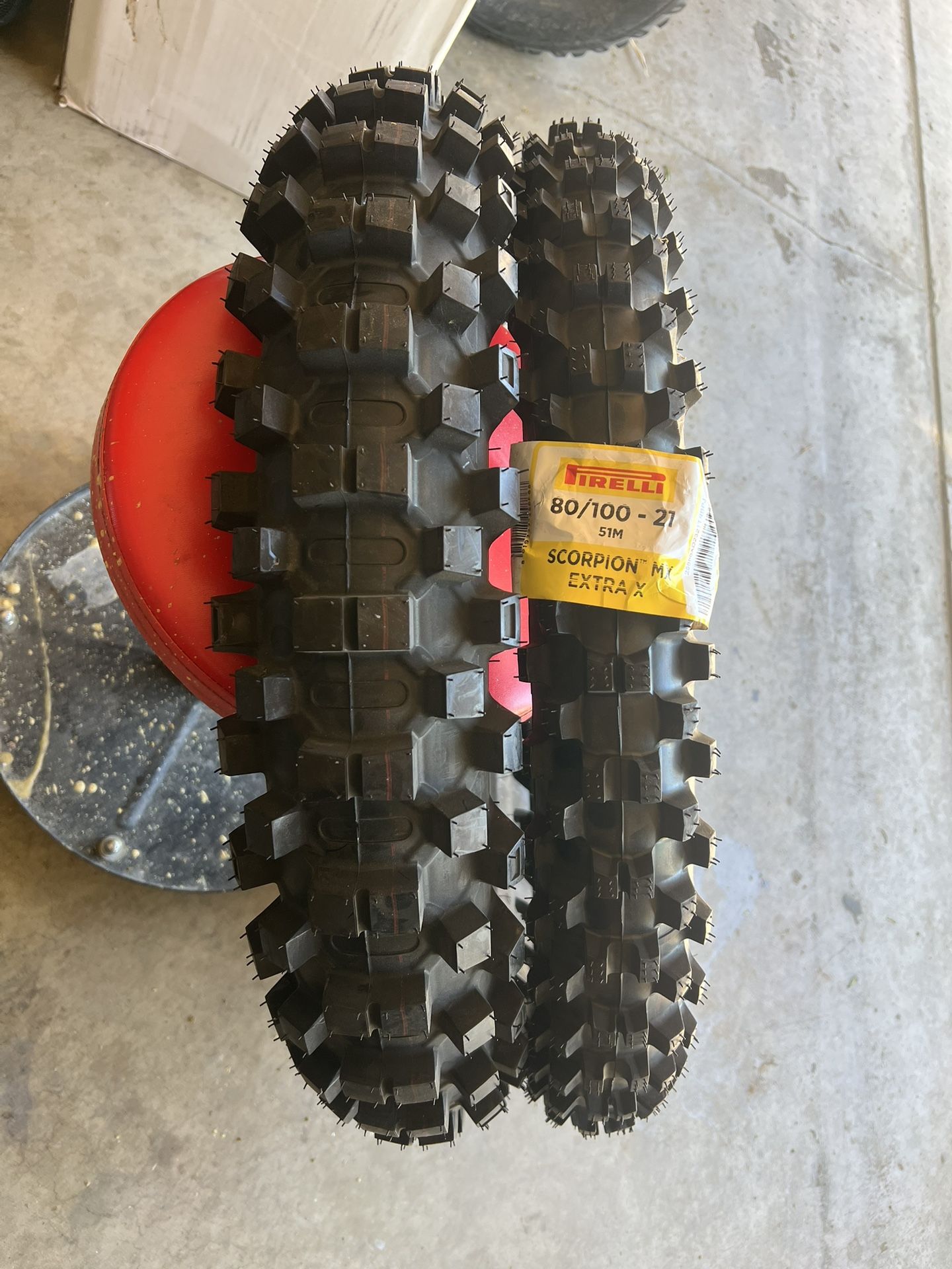 New Dirt Bike Tires