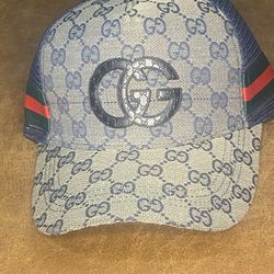 Gucci Baseball Cap With Web Monogram 