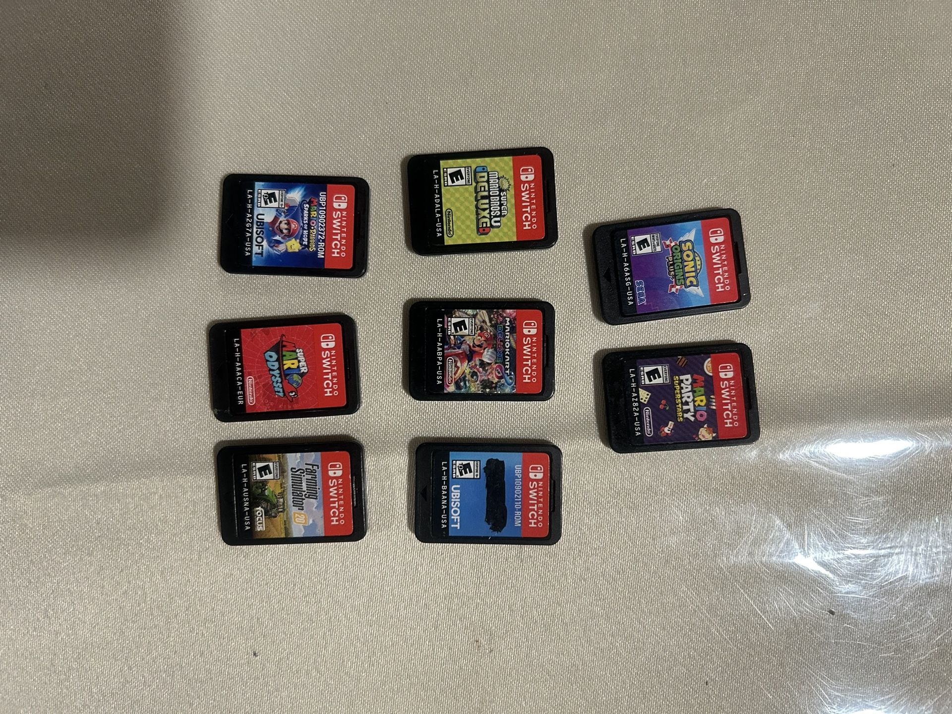 Nintendo Game Cards