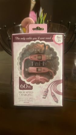 4-in-1 60W High Speed Charging Cable 6FT