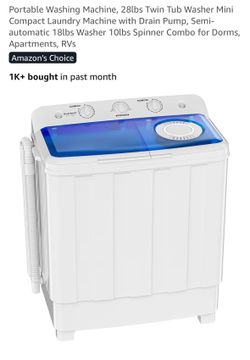 Brand new portable mini washer and dyer