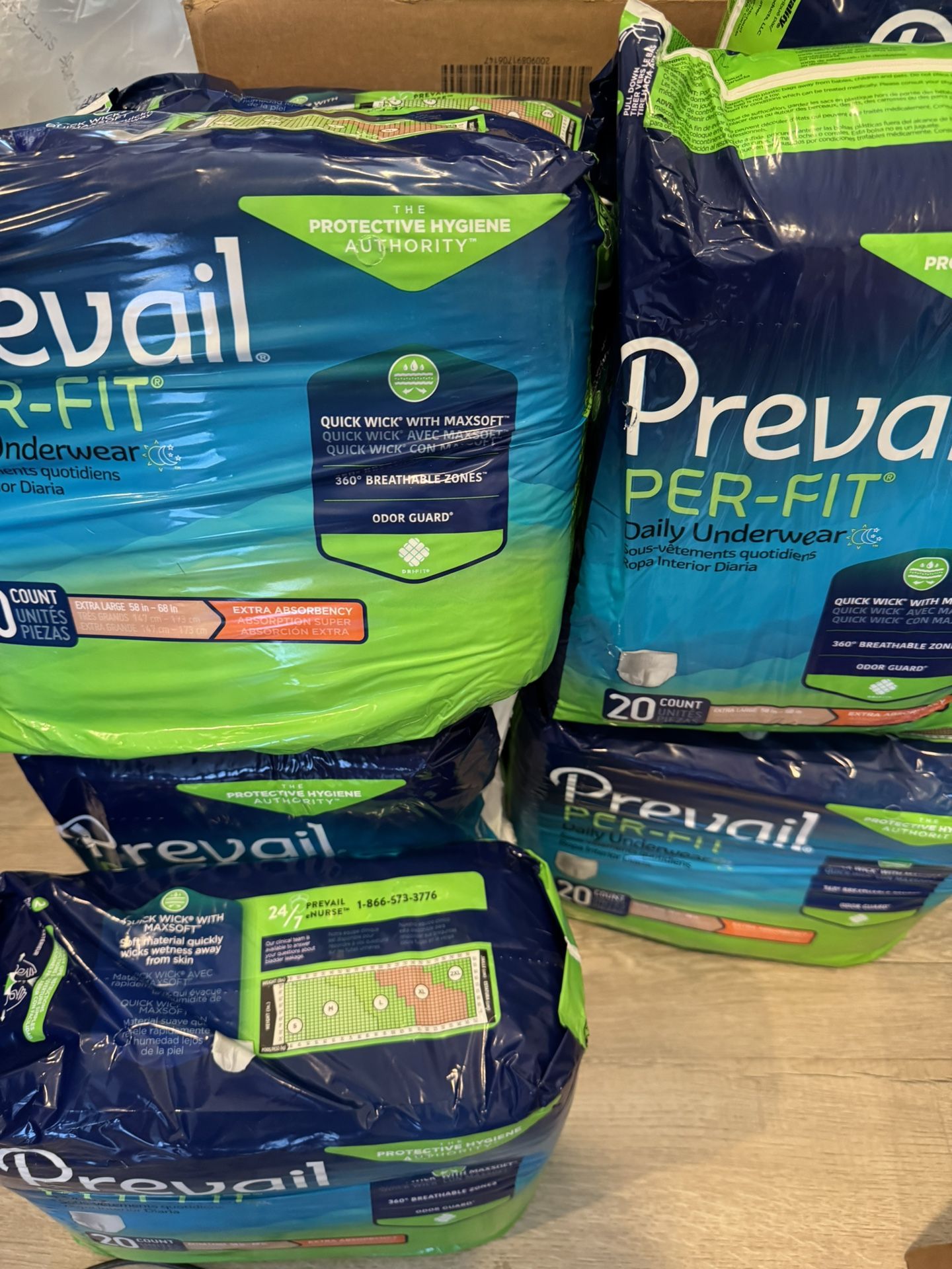 Prevail Total Care Daily Underwear