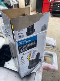Water pum like new open box