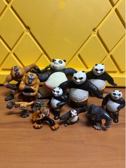 Lot of Kung Fu Panda figures