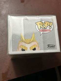 Funko Pop Silver Age All Might; #608 (GITD) Hot Topic Exclusive; In Box; Glow In The Dark