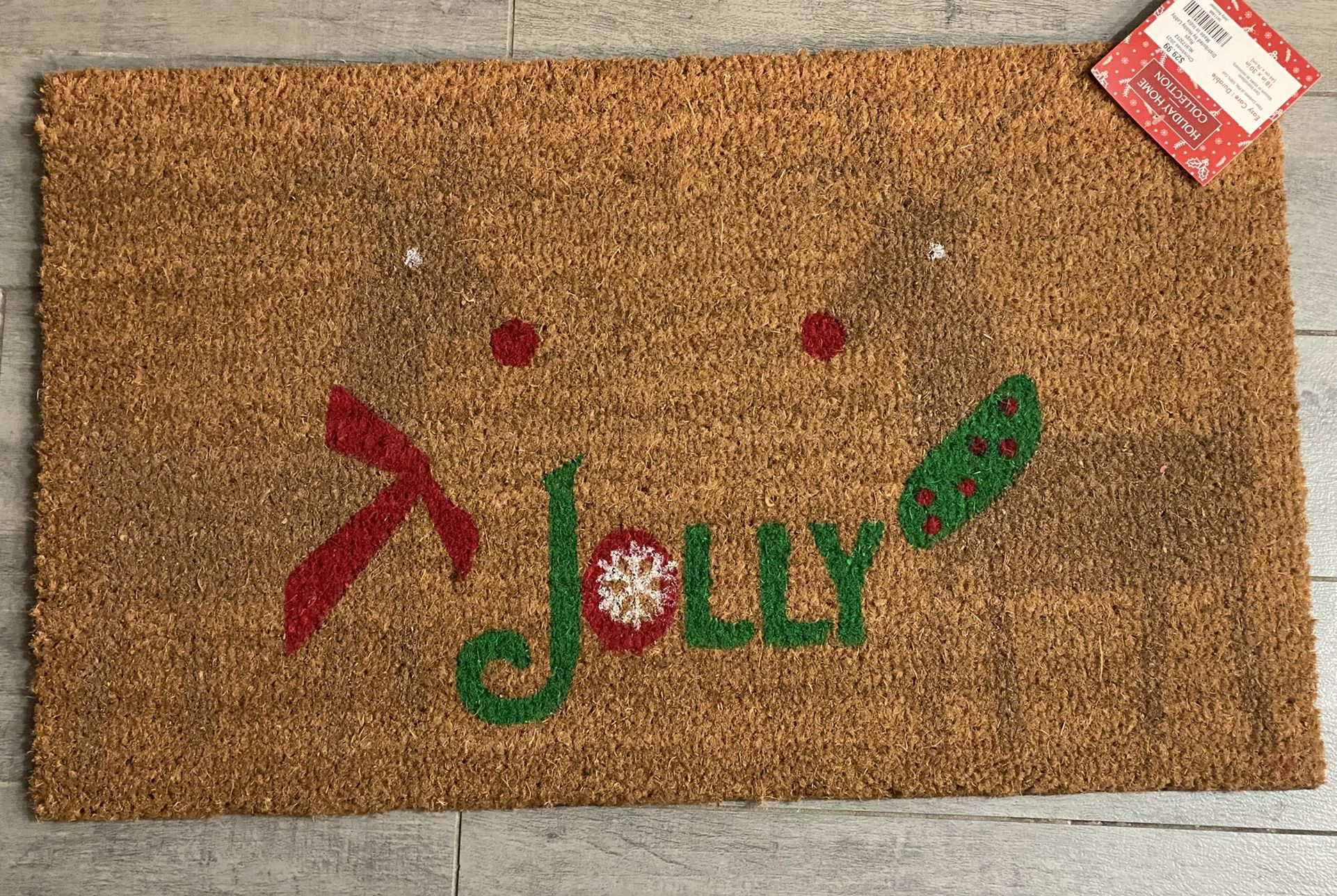 Holiday Door Rug NEW