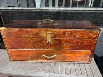 Vintage tool box