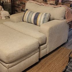 Sofa, Ottoman And Chair