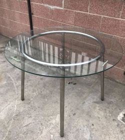 Glass table