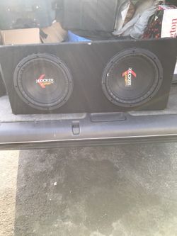 Kicker dual speaker