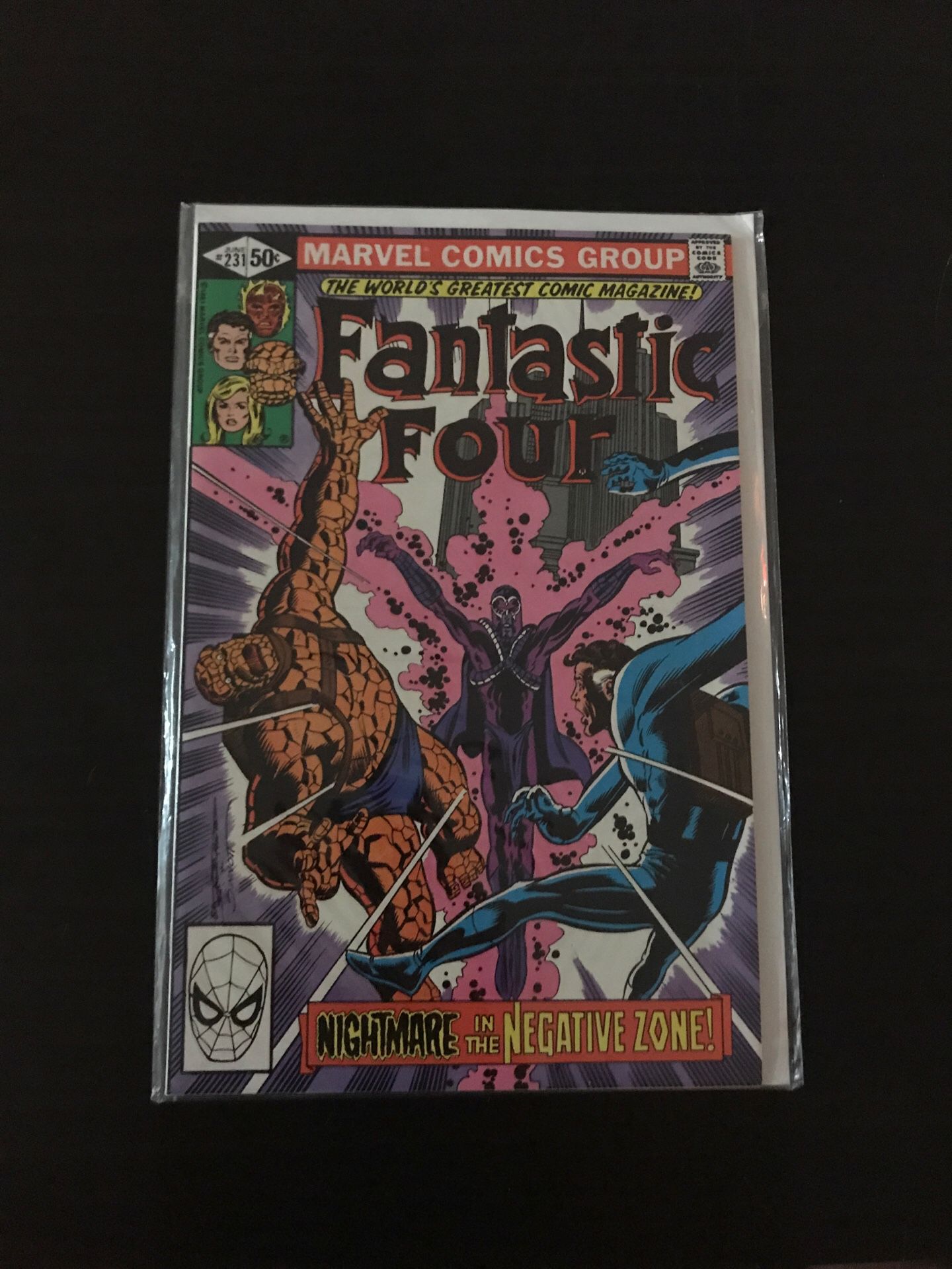 Fantastic Four Nightmare in the negative zone! 1981 issue 231