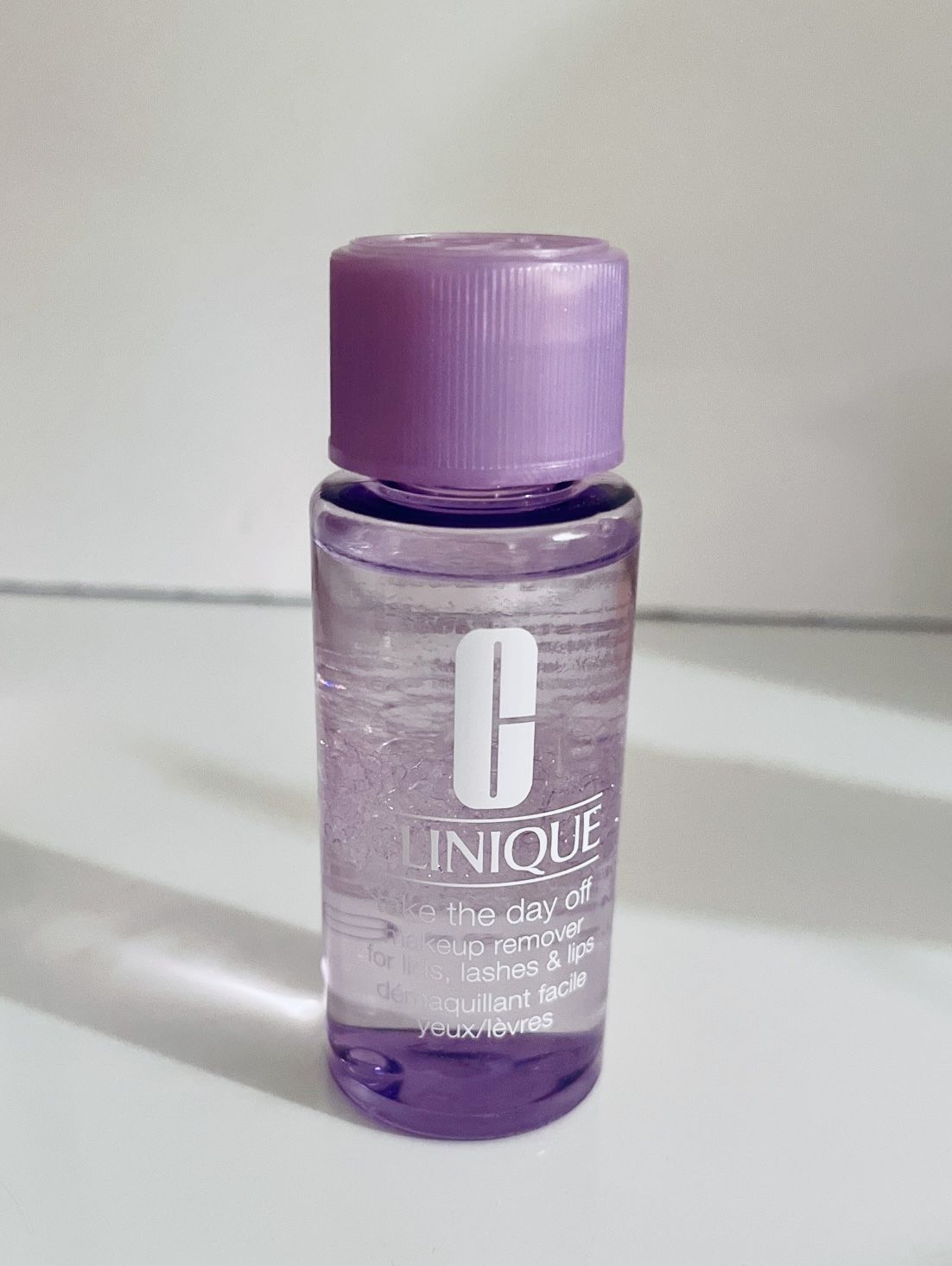 Clinique Take The Day Off Makeup Remover For Lids Lashes & Lips 1.7 FL OZ. Comes from a smoke free environment.  