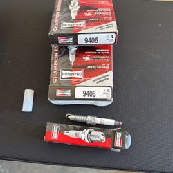 8 Brand New Champion 9406 Spark Plugs