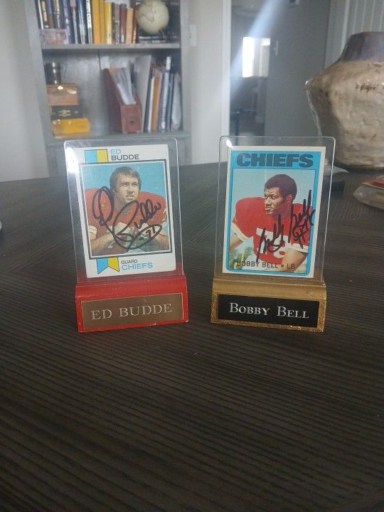 E. Budde/ B.Bell Autograph Card