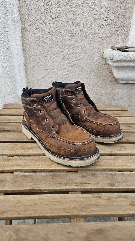 Size 10 Ariat Work Boots Composite Toe