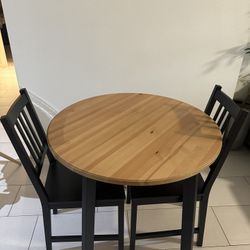 IKEA Dining Table and Chairs 
