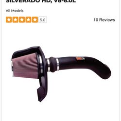 K&N Intake Chevy 6.0 Engine 2001-2007