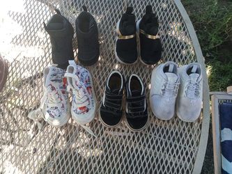 Vans and Nike size 7 toddler