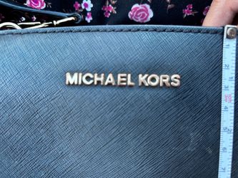 Michael Kors Black Leather Bag