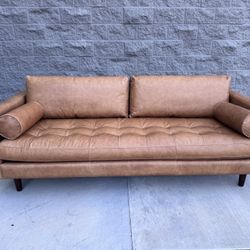 Napa Leather Sofa