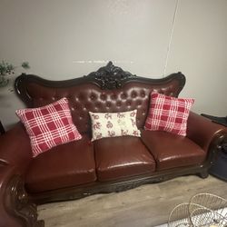 Brown Sofa 