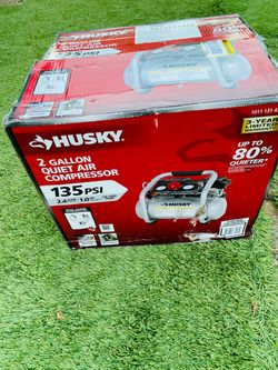 Husky 2 Gallon Quiet Air Compressor