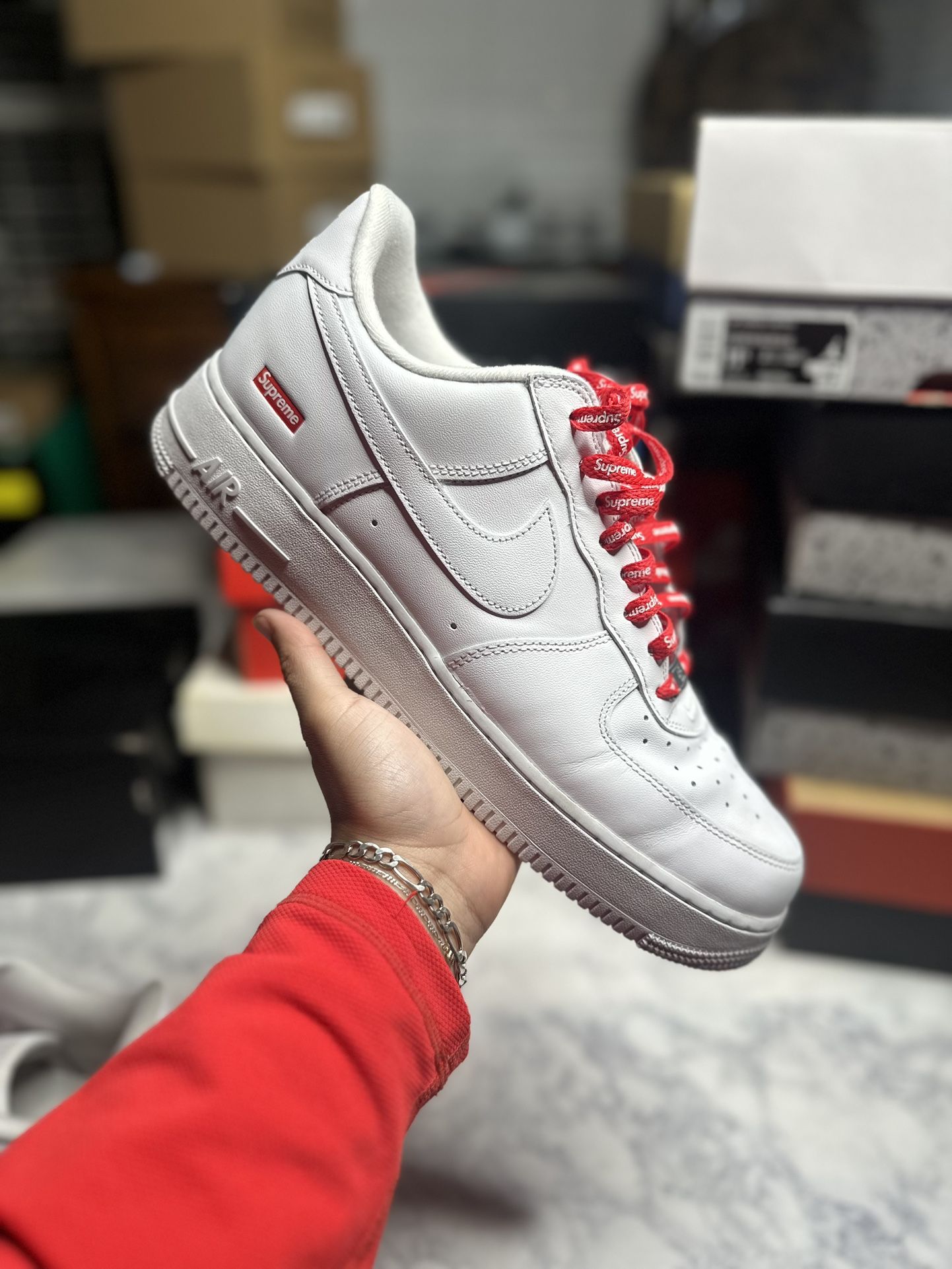 Supreme Air Force 1 Worn Twice Size 12